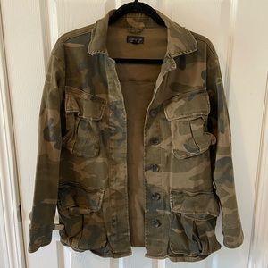 Topshop Camo Army Jacket